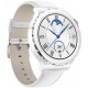 Умные часы Huawei Watch GT 3 Pro Ceramic 43 мм (белый/кожа)