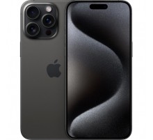 Смартфон Apple iPhone 15 Pro 256GB (черный титан)