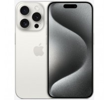 Смартфон Apple iPhone 15 Pro 256GB (белый титан)