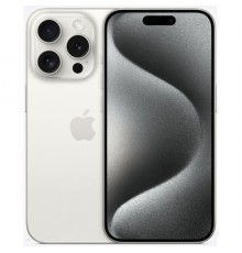 Смартфон Apple iPhone 15 Pro 128GB (белый титан)