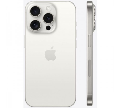 Смартфон Apple iPhone 15 Pro 256GB (белый титан)