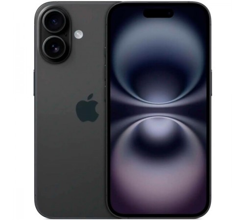 Смартфон Apple iPhone 16 256GB (черный)