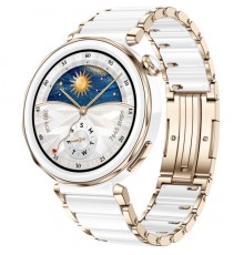 Умные часы Huawei Watch GT 5 Pro 42 мм (керамический белый)