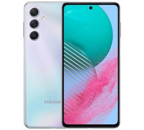 Телефон Samsung Galaxy M54 5G 8GB/256GB Exynos (серебристый, без Samsung Pay)