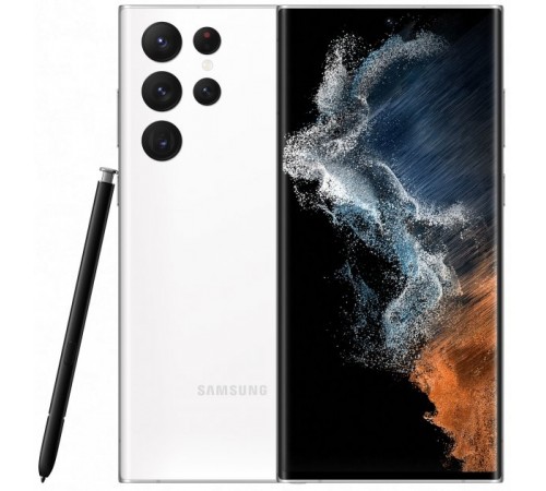 Телефон Samsung Galaxy S22 Ultra 5G SM-S908B/DS 12GB/512GB (белый фантом)